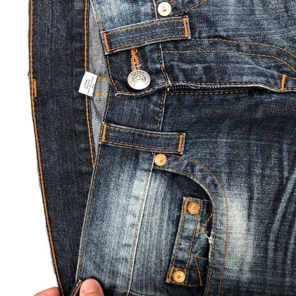 True Religion Jeans Size 29 SLIM Blue - Picture 2 of 10
